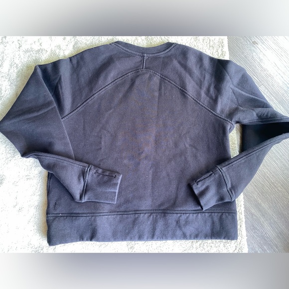 Public Rec Black Crewneck Sweatshirt Athleisure Lounge Pullover EUC Med - Picture 5 of 9